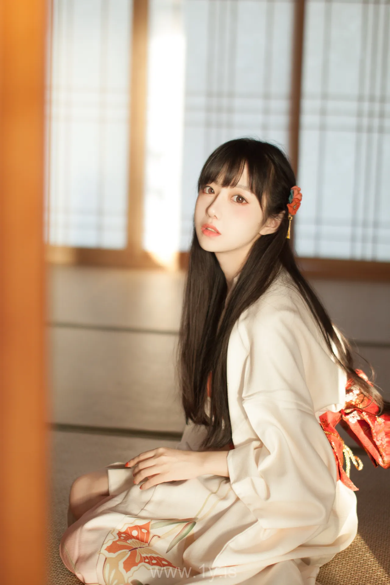 Coser@Shika小鹿鹿 NO.023 Nice-looking Asian Model 和服